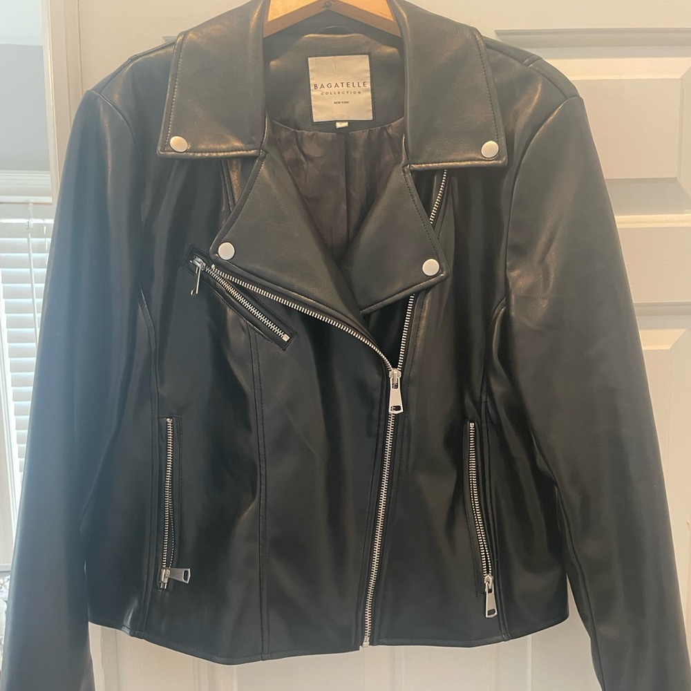 Bagatelle faux leather Moto jacket